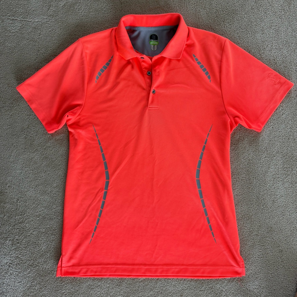 PGA Tour Red Polo Shirt